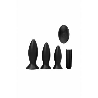 Korek lub sonda analna S Pleasures Premium Triplicity Plugs Kit czarny S Korek lub sonda analna S Pleasures Premium Triplicity Plugs Kit czarny S