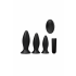 Korek lub sonda analna S Pleasures Premium Triplicity Plugs Kit czarny S Korek lub sonda analna S Pleasures Premium Triplicity Plugs Kit czarny S