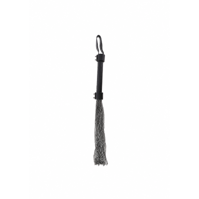 Skórzany pejcz BDSM Hidden Desire Genuine Leather Chain do zabaw BDSM