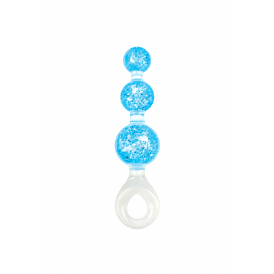 Korek analny ToyJoy Crystal Trio Medium transparentny