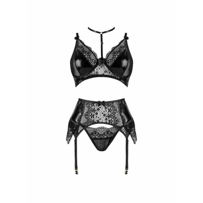 Seksowny komplet bielizny Beauty Night Noir Fantasy