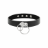 Kajdanki lub obroża Coquette chic desire - double ring vegan leather choker Kajdanki lub obroża Coquette chic desire - double ring vegan leather choker