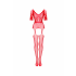 Seksowny czerwony bodystocking Beauty Night Courtney