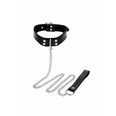 Kajdanki lub obroża Elegant Collar and łańcuszek Leash