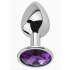 Korek analny AFTERDARK Jewel Amethyst Aluminium fioletowy L