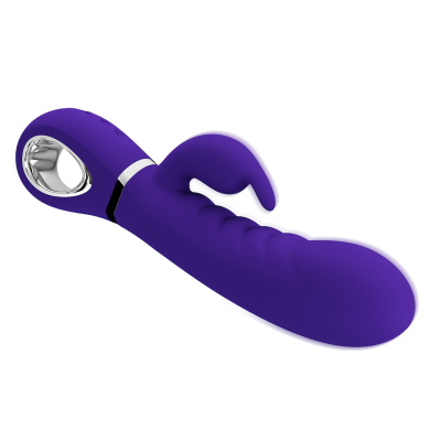 Wibrator Prescott 20 cm fioletowy silikonowy Pretty Love