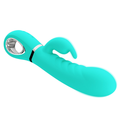 Wibrator Pretty Love Prescott Green 20 cm zielony silikonowy