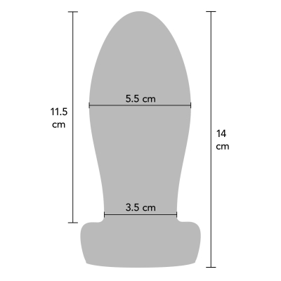 Korek analny Heavy Anal Stretcher Plug M