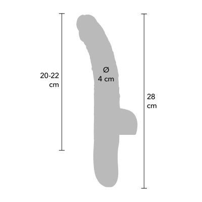 Realistyczny wibrator Hidden Desire Thrusting Wiggling z przyssawką z pilotem 5 cm