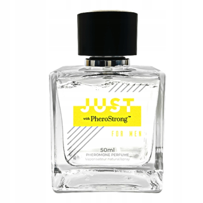 Feromony - Just with PheroStrong For Men 50 ml biały