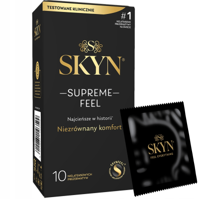Prezerwatywy SKYN SUPREME FEEL 10 Prezerwatywy SKYN SUPREME FEEL 10