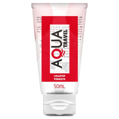 Lubrykant intymny AQUA TRAVEL LOLLIPOP FLAVOUR WATERBASED 50 ml