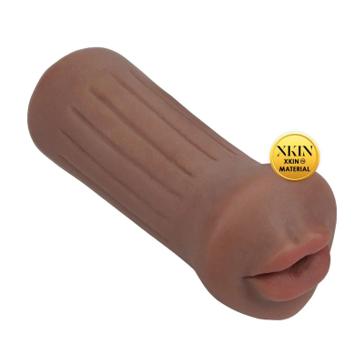 Raw - The Grip - TPE Small masturbator - 137 g - Brown Raw - The Grip - TPE Small masturbator - 137 g - Brown