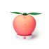 Masażer lub motylek Stymulator łechtaczki ROMP Peach różowy Masażer lub motylek Stymulator łechtaczki ROMP Peach różowy