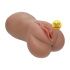 Raw - Velvet Vice - TPE Large masturbator - 335 g - Brown Raw - Velvet Vice - TPE Large masturbator - 335 g - Brown
