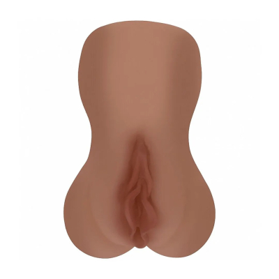Raw - Velvet Vice - TPE Large masturbator - 335 g - Brown Raw - Velvet Vice - TPE Large masturbator - 335 g - Brown