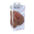 Raw - Velvet Vice - TPE Large masturbator - 335 g - Brown Raw - Velvet Vice - TPE Large masturbator - 335 g - Brown