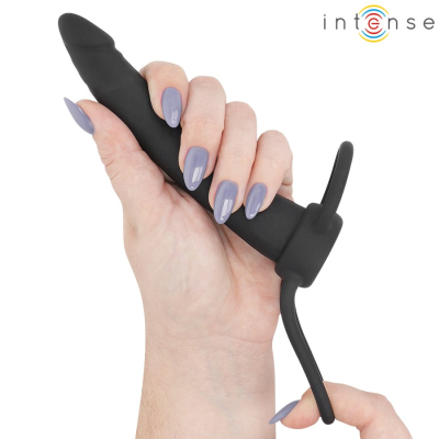 Intense For Him - Intense- Lucas Anal Dildo With Cock And Testicle Ring Silicone Intense For Him - Intense- Lucas Anal Dildo With Cock And Testicle Ring Silicone