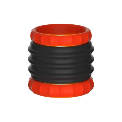 Kiotos Sport Balls 2 in 1 Silicone Cockring & Stretcher Black