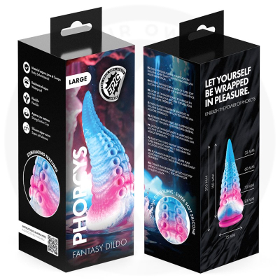 Epic - Phorcys Blue Tentacle Dildo Large Size