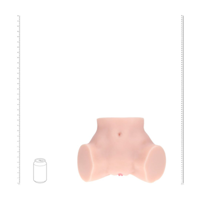 Bodyforms - Bree Knox - Dual Entry Vibrating Masturbator - 4,2 kg / 9.3 lbs - Flesh Bodyforms - Bree Knox - Dual Entry Vibrating Masturbator - 4,2 kg / 9.3 lbs - Flesh