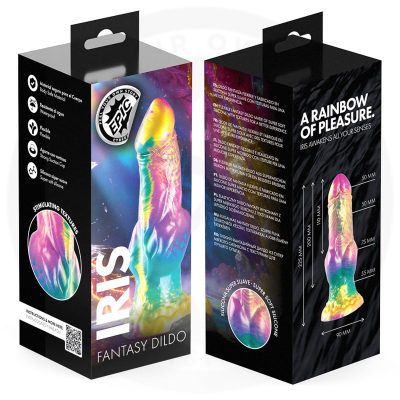 Epic - Iris Dildo With Rainbow Testicles Of Pleasure