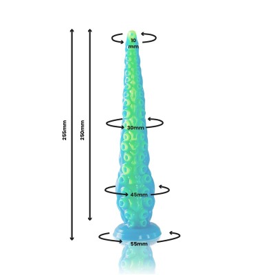 Epic - Scylla Dildo Thin Tentacle Fluorescent Small Size Epic - Scylla Dildo Thin Tentacle Fluorescent Small Size