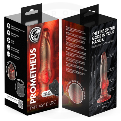Epic - Prometheus Titan Flame Rechargeable Remote Control Dildo Epic - Prometheus Titan Flame Rechargeable Remote Control Dildo