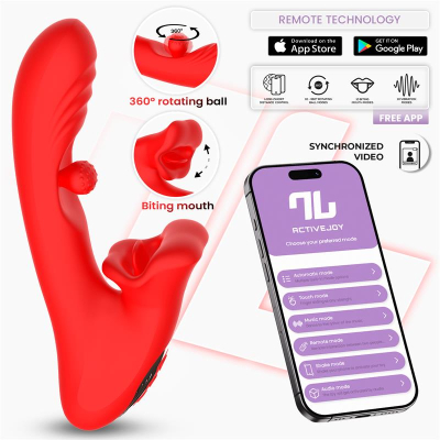Franky Biting & Rotating Ball Vibrator App Cl, 26 Franky Biting & Rotating Ball Vibrator App Cl, 26