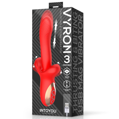 Vyron Thrusting & Biting Vibrator USB Clave 30 Vyron Thrusting & Biting Vibrator USB Clave 30