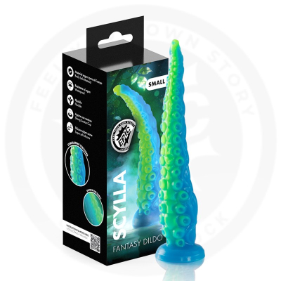 Epic - Scylla Dildo Thin Tentacle Fluorescent Small Size Epic - Scylla Dildo Thin Tentacle Fluorescent Small Size