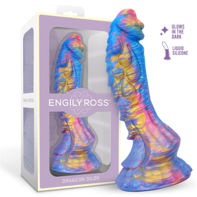 Drakeon Silicone Dildo 18 cm, Drakeon Silicone Dildo 18 cm,