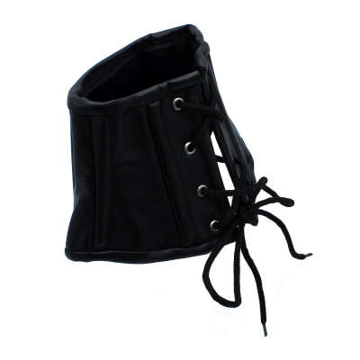 Kiotos Leather Black Leather Lace-Up Corset Collar Kiotos Leather Black Leather Lace-Up Corset Collar