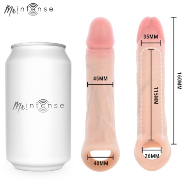 MR INTENSE - SIMON L SILICONE PENIS COVER 16 CM -Ø- 4.5 CM MR INTENSE - SIMON L SILICONE PENIS COVER 16 CM -Ø- 4.5 CM