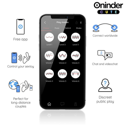Oninder Cute - Love 3 Some Triple Vibrator Oninder Cute - Love 3 Some Triple Vibrator