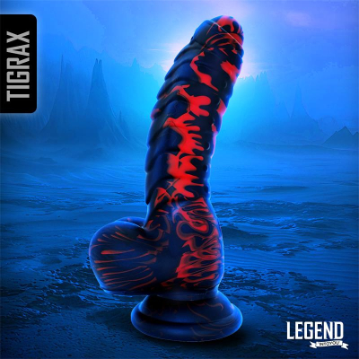 Tigrax Beast Silicone Dildo 17,5 cm, Tigrax Beast Silicone Dildo 17,5 cm,