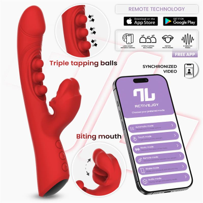 Trixy Triple Tapping Mouth Vibrator w/App Clave 26 Trixy Triple Tapping Mouth Vibrator w/App Clave 26