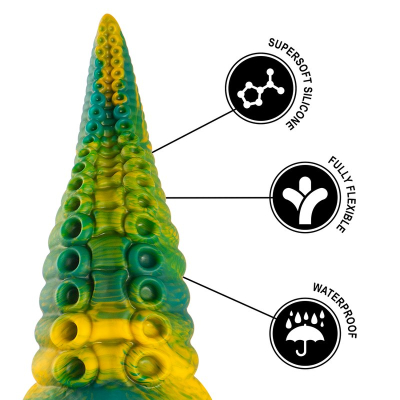 Epic - Cetus Dildo Green Tentacle Small Size Epic - Cetus Dildo Green Tentacle Small Size