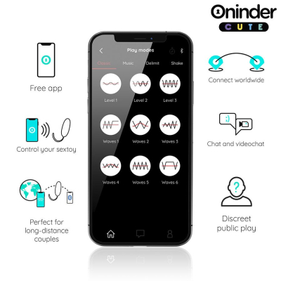 Oninder Cute - Love Pleasure Vibrating Egg - Rotating Silicone Gems - Free Global App Oninder Cute - Love Pleasure Vibrating Egg - Rotating Silicone Gems - Free Global App