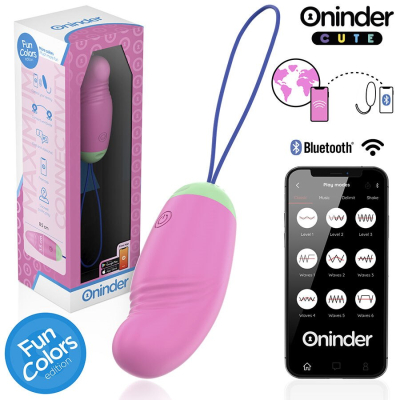 Oninder Cute - Love Pleasure 360° Vibrating-rotating Silicone Egg - Free Global App Oninder Cute - Love Pleasure 360° Vibrating-rotating Silicone Egg - Free Global App