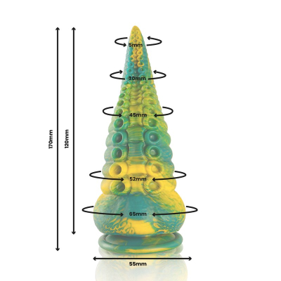 Epic - Cetus Dildo Green Tentacle Small Size Epic - Cetus Dildo Green Tentacle Small Size