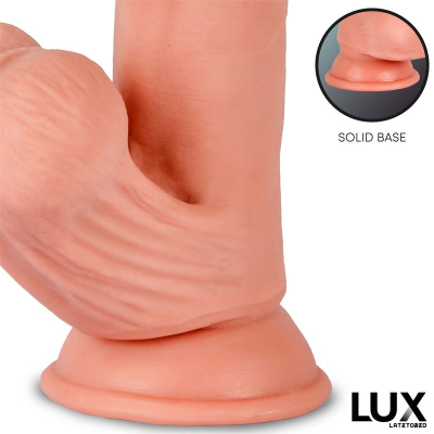Bernd Triple Texture Dildo w/Swing Balls 9,2