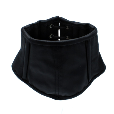 Kiotos Leather Black Leather Lace-Up Corset Collar Kiotos Leather Black Leather Lace-Up Corset Collar