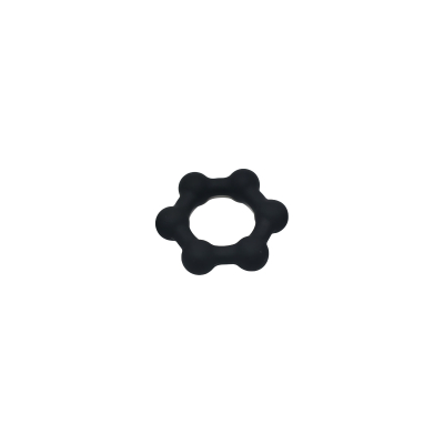 Kiotos Sport Balls Silicone Cockring with 6 Steel Balls M