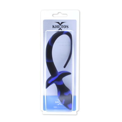 Kiotos X Anal Plug Dog Tail Black/Blue Kiotos X Anal Plug Dog Tail Black/Blue
