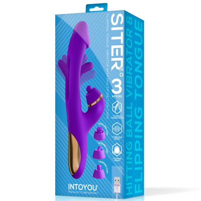 Siter 2,0 Flapping Tongue Vibrator with Caps Cl,30 Siter 2,0 Flapping Tongue Vibrator with Caps Cl,30