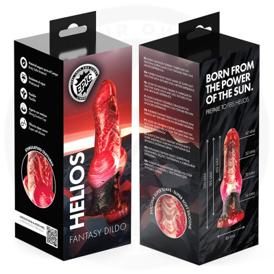 Epic - Helios Dildo With Testicles Heat And Ecstasy