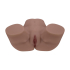 Bodyforms - Clara Vossin - Dual Entry Vibrating Masturbator - 6,3 kg / 14.1 lbs - Brown Bodyforms - Clara Vossin - Dual Entry Vibrating Masturbator - 6,3 kg / 14.1 lbs - Brown
