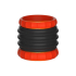 Kiotos Sport Balls 2 in 1 Silicone Cockring & Stretcher Black