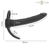 Intense For Him - Intense- Lucas Anal Dildo With Cock And Testicle Ring Silicone Intense For Him - Intense- Lucas Anal Dildo With Cock And Testicle Ring Silicone